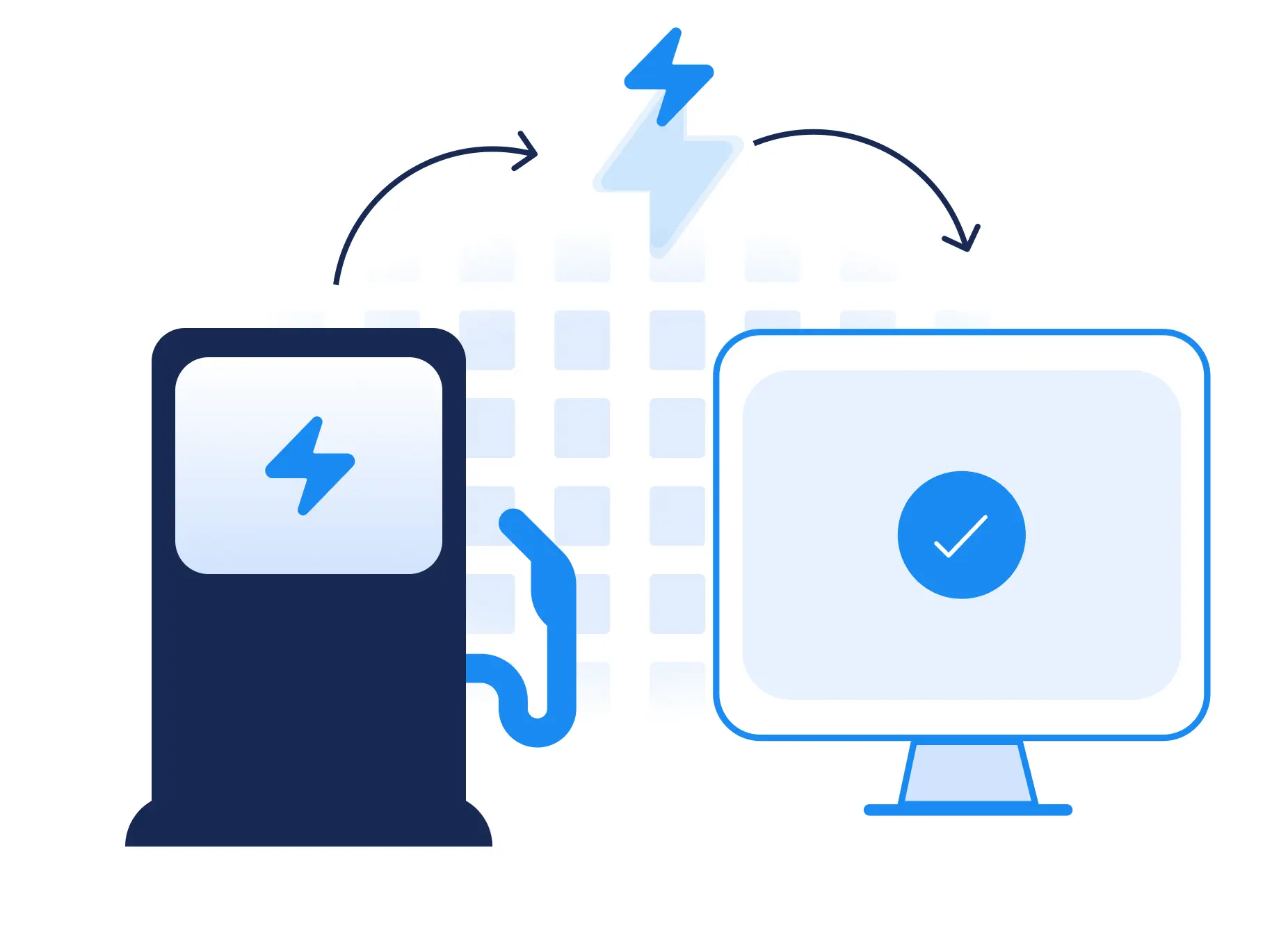 Built to run charging as a business illustration